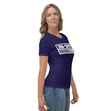 Lightweight Women's Judo Rash Guard - Short Sleeve Training Gear - Midnight Blue