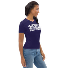 Lightweight Women's Judo Rash Guard - Short Sleeve Training Gear - Midnight Blue