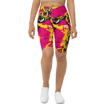 Luxury Ride: Women's Golden Chains 001 Biker Shorts Exclusive Leggings Running Shorts Tights Womens