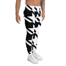 Men's Athletic Leggings - Houndstooth 001 Exclusive Houndstooth Leggings Mens Pants trousers