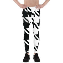 Men's Athletic Leggings - Houndstooth 001 Exclusive Houndstooth Leggings Mens Pants trousers