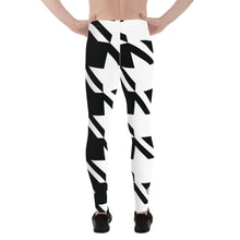 Men's Athletic Leggings - Houndstooth 001 Exclusive Houndstooth Leggings Mens Pants trousers