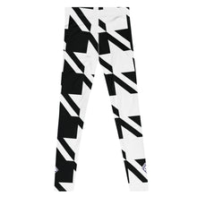 Men's Athletic Leggings - Houndstooth 001 Exclusive Houndstooth Leggings Mens Pants trousers