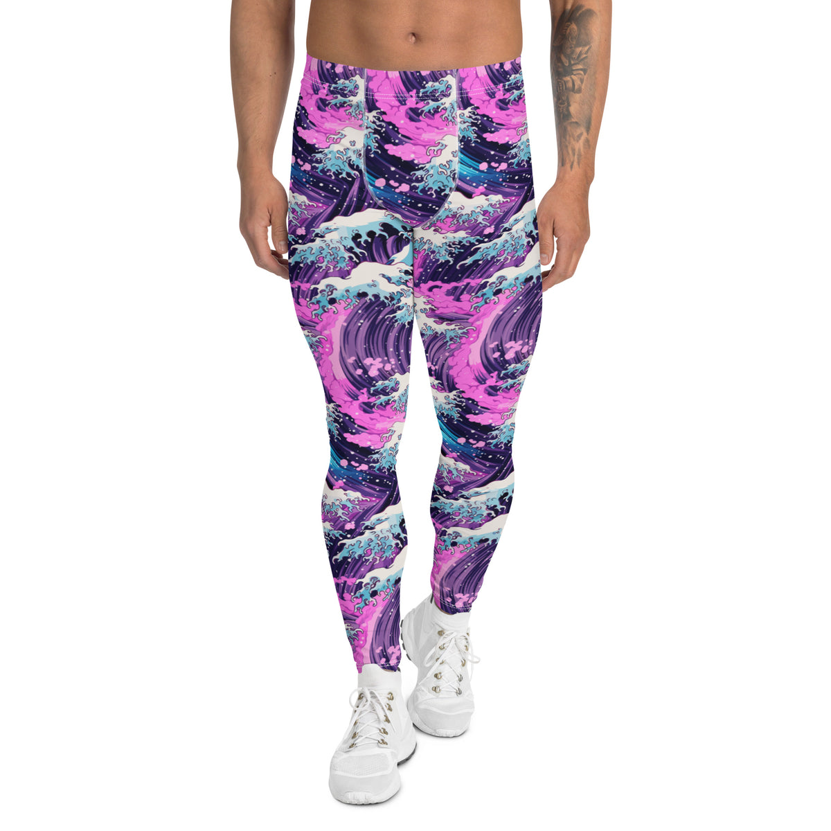 RF Men's Mesh Flame Shorts - Purple/Black – RFwear