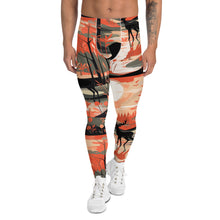 Men's Athletic Workout Leggings - Deer Forest Deer Forest Exclusive Leggings Mens Pants trousers