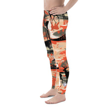 Men's Athletic Workout Leggings - Deer Forest Deer Forest Exclusive Leggings Mens Pants trousers