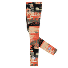 Men's Athletic Workout Leggings - Deer Forest Deer Forest Exclusive Leggings Mens Pants trousers