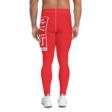 Men's Athletic Workout Leggings For Jiu Jitsu 001 - Scarlet Exclusive Jiu-Jitsu Leggings Mens trousers