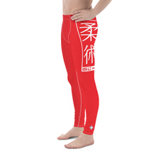 Men's Athletic Workout Leggings For Jiu Jitsu 001 - Scarlet Exclusive Jiu-Jitsu Leggings Mens trousers