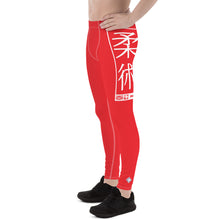 Men's Athletic Workout Leggings For Jiu Jitsu 001 - Scarlet Exclusive Jiu-Jitsu Leggings Mens trousers
