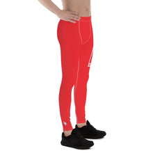 Men's Athletic Workout Leggings For Jiu Jitsu 001 - Scarlet Exclusive Jiu-Jitsu Leggings Mens trousers
