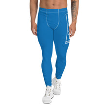 Men's Athletic Workout Leggings For Jiu Jitsu 004 - Azul Exclusive Jiu-Jitsu Leggings Mens trousers