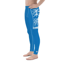 Men's Athletic Workout Leggings For Jiu Jitsu 004 - Azul Exclusive Jiu-Jitsu Leggings Mens trousers