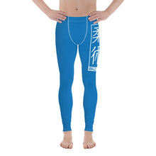 Men's Athletic Workout Leggings For Jiu Jitsu 004 - Azul Exclusive Jiu-Jitsu Leggings Mens trousers