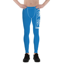 Men's Athletic Workout Leggings For Jiu Jitsu 004 - Azul Exclusive Jiu-Jitsu Leggings Mens trousers