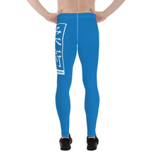 Men's Athletic Workout Leggings For Jiu Jitsu 004 - Azul Exclusive Jiu-Jitsu Leggings Mens trousers