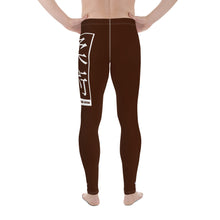 Men's Athletic Workout Leggings For Jiu Jitsu 006 - Chocolate Exclusive Jiu-Jitsu Leggings Mens trousers