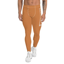 Men's Athletic Workout Leggings For Jiu Jitsu 007 - Raw Sienna Exclusive Jiu-Jitsu Leggings Mens trousers