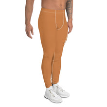 Men's Athletic Workout Leggings For Jiu Jitsu 007 - Raw Sienna Exclusive Jiu-Jitsu Leggings Mens trousers