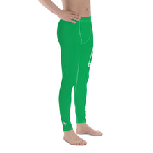 Men's Athletic Workout Leggings For Jiu Jitsu 009 - Jade Exclusive Jiu-Jitsu Leggings Mens trousers