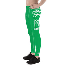 Men's Athletic Workout Leggings For Jiu Jitsu 009 - Jade Exclusive Jiu-Jitsu Leggings Mens trousers