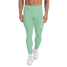 Men's Athletic Workout Leggings For Jiu Jitsu 010 - Vista Blue Exclusive Jiu-Jitsu Leggings Mens trousers