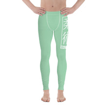 Men's Athletic Workout Leggings For Jiu Jitsu 010 - Vista Blue Exclusive Jiu-Jitsu Leggings Mens trousers