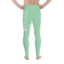 Men's Athletic Workout Leggings For Jiu Jitsu 010 - Vista Blue Exclusive Jiu-Jitsu Leggings Mens trousers