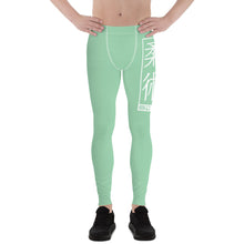 Men's Athletic Workout Leggings For Jiu Jitsu 010 - Vista Blue Exclusive Jiu-Jitsu Leggings Mens trousers