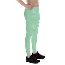 Men's Athletic Workout Leggings For Jiu Jitsu 010 - Vista Blue Exclusive Jiu-Jitsu Leggings Mens trousers