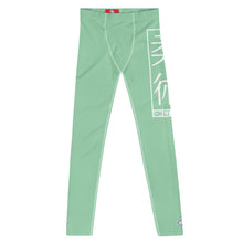 Men's Athletic Workout Leggings For Jiu Jitsu 010 - Vista Blue Exclusive Jiu-Jitsu Leggings Mens trousers