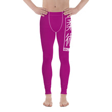 Men's Athletic Workout Leggings For Jiu Jitsu 014 - Vivid Purple Exclusive Jiu-Jitsu Leggings Mens trousers