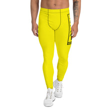 Men's Athletic Workout Leggings For Jiu Jitsu 017 - Golden Sun Exclusive Jiu-Jitsu Leggings Mens trousers