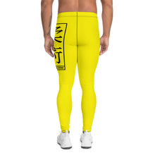 Men's Athletic Workout Leggings For Jiu Jitsu 017 - Golden Sun Exclusive Jiu-Jitsu Leggings Mens trousers
