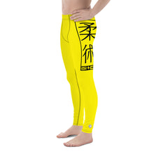 Men's Athletic Workout Leggings For Jiu Jitsu 017 - Golden Sun Exclusive Jiu-Jitsu Leggings Mens trousers