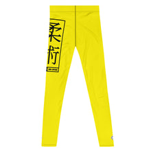 Men's Athletic Workout Leggings For Jiu Jitsu 017 - Golden Sun Exclusive Jiu-Jitsu Leggings Mens trousers