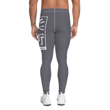 Men's Athletic Workout Leggings For Jiu Jitsu 019 - Charcoal Exclusive Jiu-Jitsu Leggings Mens