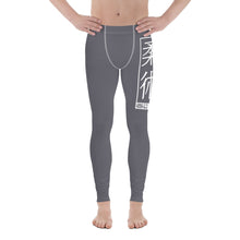 Men's Athletic Workout Leggings For Jiu Jitsu 019 - Charcoal Exclusive Jiu-Jitsu Leggings Mens