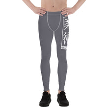 Men's Athletic Workout Leggings For Jiu Jitsu 019 - Charcoal Exclusive Jiu-Jitsu Leggings Mens