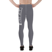 Men's Athletic Workout Leggings For Jiu Jitsu 019 - Charcoal Exclusive Jiu-Jitsu Leggings Mens