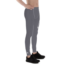 Men's Athletic Workout Leggings For Jiu Jitsu 019 - Charcoal Exclusive Jiu-Jitsu Leggings Mens