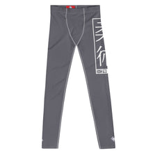 Men's Athletic Workout Leggings For Jiu Jitsu 019 - Charcoal Exclusive Jiu-Jitsu Leggings Mens