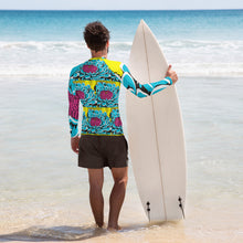 Men's BJJ Long Sleeve Rash Guards: Unique Roy Lichtenstein Dahlia Design for High-Intensity Training 002 BJJ Boxing Dahlia Exclusive Fitness Flower Grappling Jiu-Jitsu Long Sleeve Mens Muay Thai Pop Art Rash Guard Running Striking Swimwear Yoga