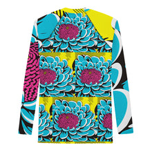 Men's BJJ Long Sleeve Rash Guards: Unique Roy Lichtenstein Dahlia Design for High-Intensity Training 002 BJJ Boxing Dahlia Exclusive Fitness Flower Grappling Jiu-Jitsu Long Sleeve Mens Muay Thai Pop Art Rash Guard Running Striking Swimwear Yoga