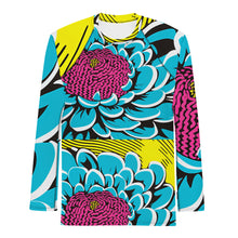 Men's BJJ Long Sleeve Rash Guards: Unique Roy Lichtenstein Dahlia Design for High-Intensity Training 002 BJJ Boxing Dahlia Exclusive Fitness Flower Grappling Jiu-Jitsu Long Sleeve Mens Muay Thai Pop Art Rash Guard Running Striking Swimwear Yoga