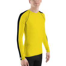 Iconic Tribute: Men's Bruce Lee Game of Death Inspired Rash Guard and Leggings Set Athletic Leggings Bruce Lee Exclusive Kit Leggings Long Sleeve Mens Rash Guard trousers