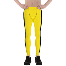 Iconic Tribute: Men's Bruce Lee Game of Death Inspired Rash Guard and Leggings Set Athletic Leggings Bruce Lee Exclusive Kit Leggings Long Sleeve Mens Rash Guard trousers