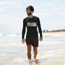 Mens Long Sleeve BJJ Rash Guard - Jiu-Jitsu 008 - Noir BJJ Exclusive Jiu-Jitsu Long Sleeve Mens Rash Guard