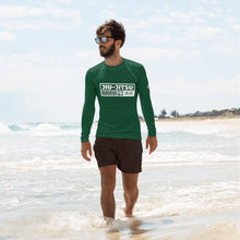 Mens Long Sleeve BJJ Rash Guard - Jiu-Jitsu 011 - Sherwood Forest BJJ Exclusive Jiu-Jitsu Long Sleeve Mens Rash Guard