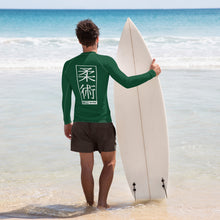 Mens Long Sleeve BJJ Rash Guard - Jiu-Jitsu 011 - Sherwood Forest BJJ Exclusive Jiu-Jitsu Long Sleeve Mens Rash Guard